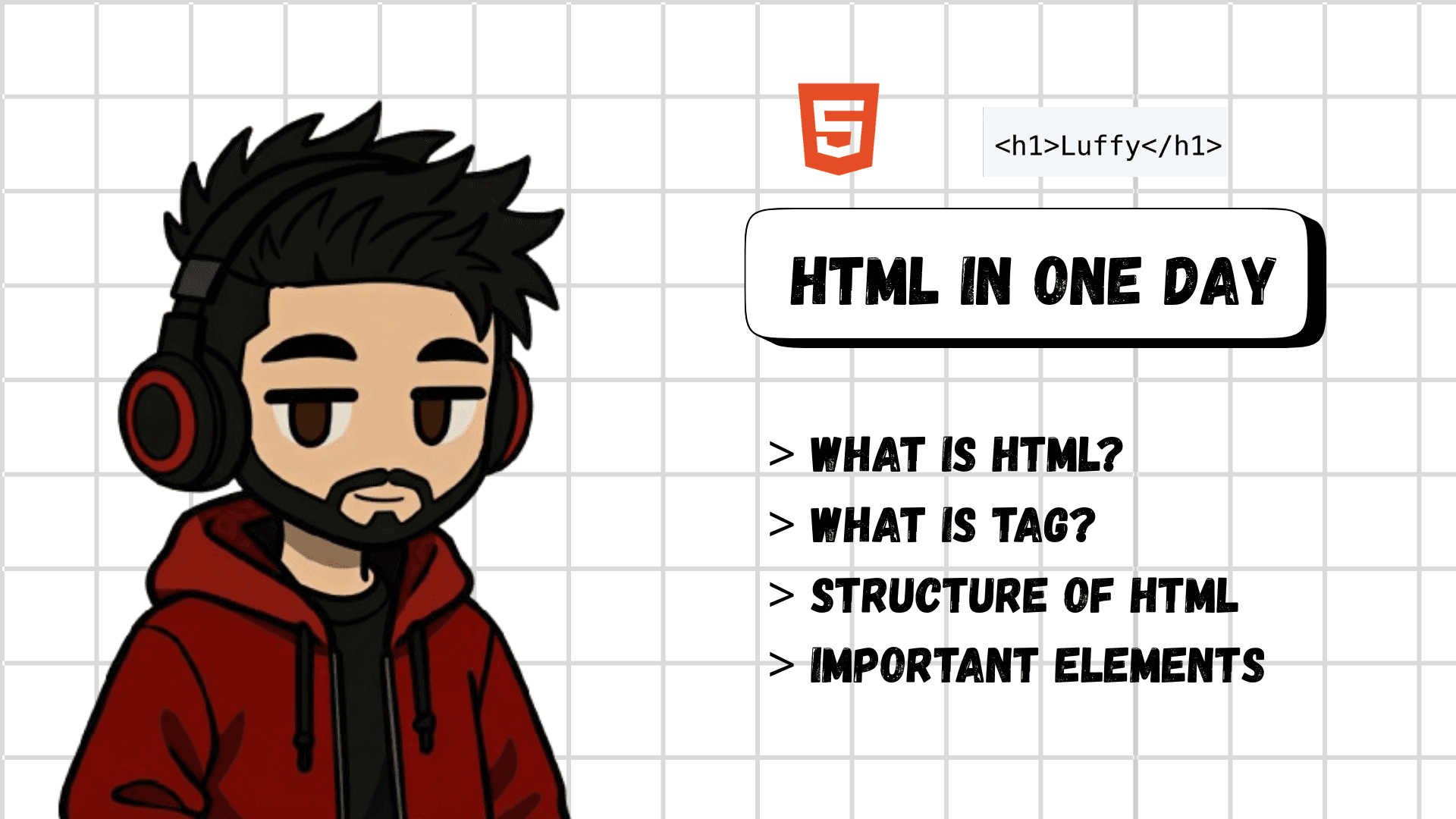 HTML in One Day - Everything you need 