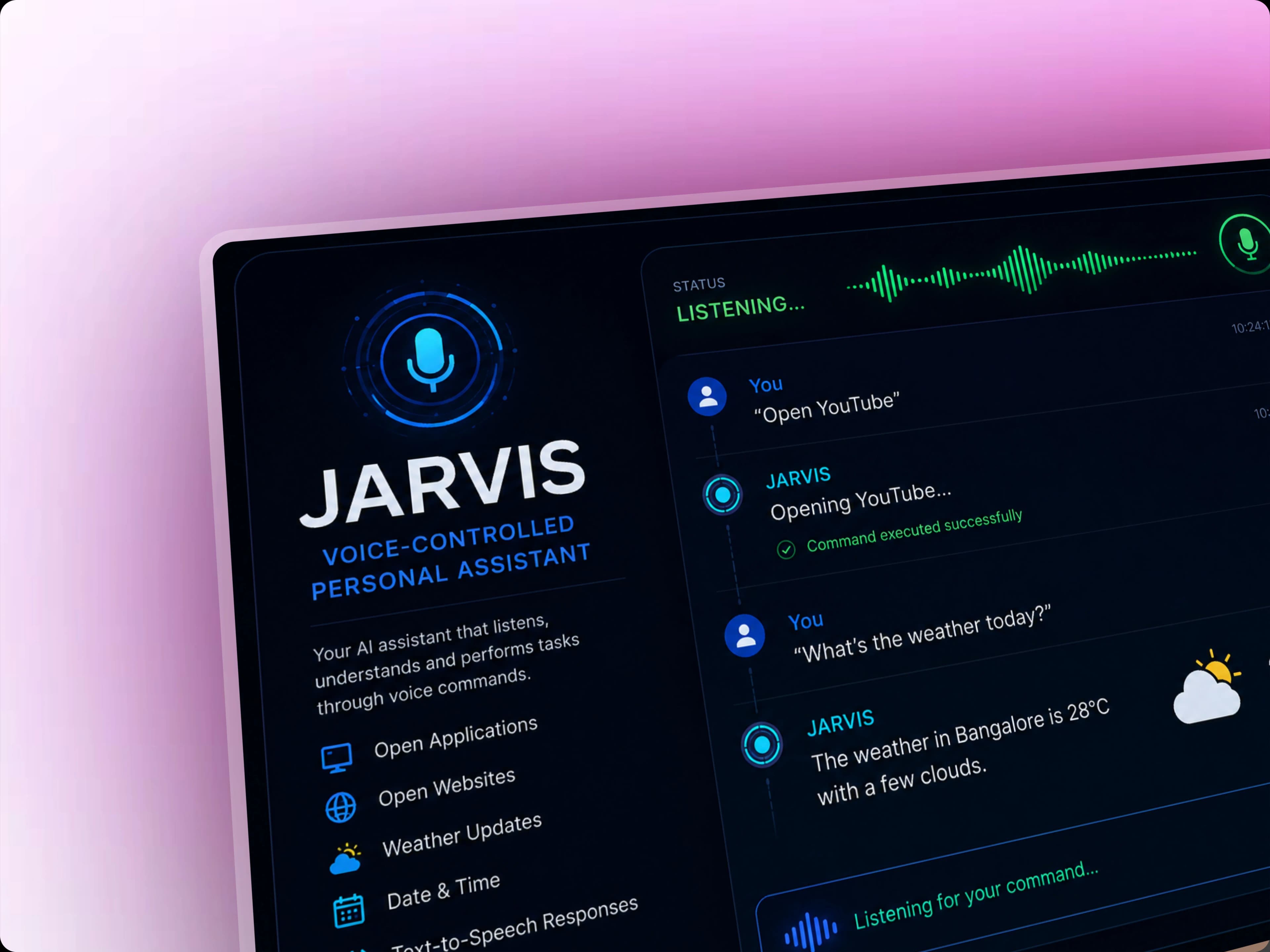 Jarvis AI - A Personal Assistant